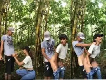 Bokep Pasangan Remaja Ngentot di Kebun Bambu