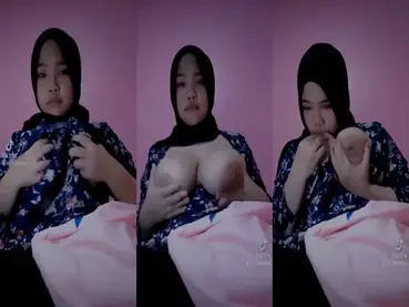 Ukhti Jilbab Cantik Dada Montok Goyang Ranjang